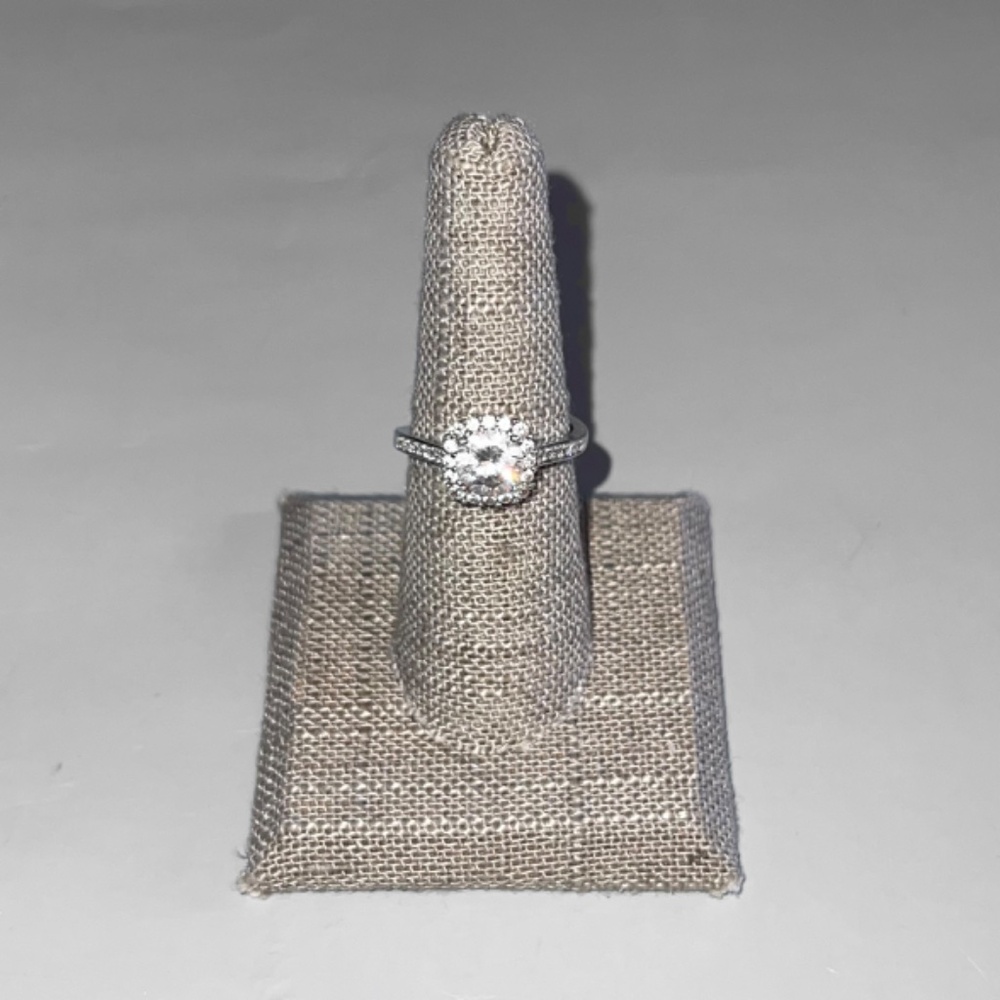 CZ "Engagement" Style Ring - Picture 3 of 7